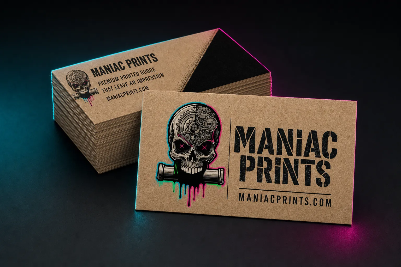 Brown Kraft Business Cards